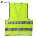 Top Venda de Segurança Reflective Vest com Zíper de Alta Visibilidade Jaqueta de Segurança 3 M Oi Vis Colete Workwear